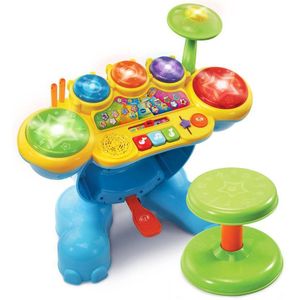 VTech Baby Rock & Leer Drumstel - Educatief Babyspeelgoed - 1.5 tot 4 Jaar