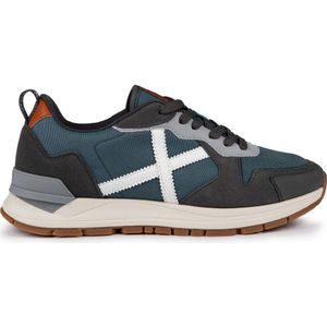 Munich Avenue sneakers blauw/grijs/oranje