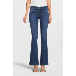 Lois regular waist flared jeans teal stone