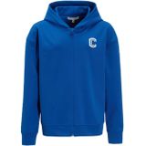 Coolcat sweatvest met logo blauw