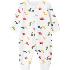 NAME IT BABY baby pyjama NBMNIGHTSUIT met all over print wit/multicolor