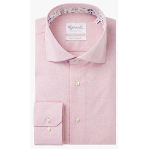 Michaelis slim fit overhemd roze