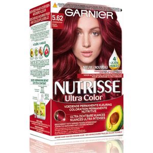 Garnier Nutrisse Ultra Crème haarkleuring - 5.62 - Levendig Rood