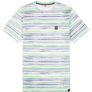 Garcia T-shirt met all over print groen