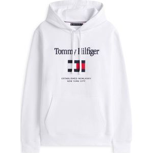 TOMMY HILFIGER Sweatvest  navy / rood / wit