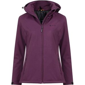 Life-Line softshell jack Dani paars