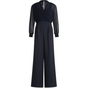 Vera Mont jumpsuit donkerblauw