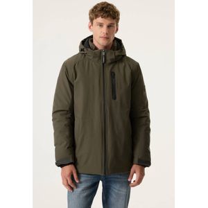 Garcia winterjas olijfgroen