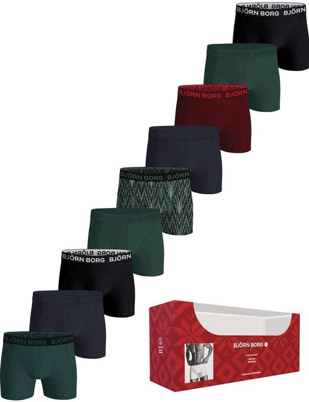 Björn Borg - Cotton Stretch - Boxershorts - 9-pack