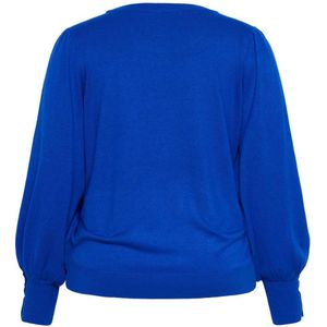 Kaffe Curve pullover blauw