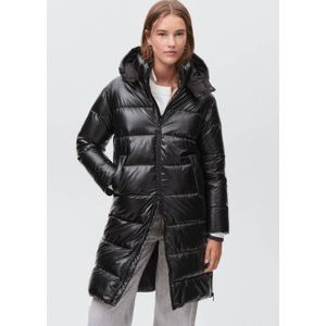 MANGO TEEN gewatteerde jas zwart