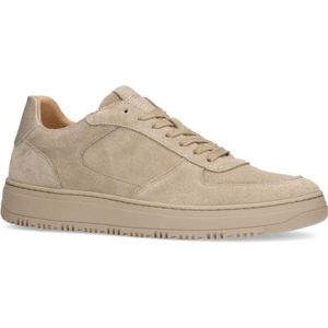 Manfield suède sneakers beige