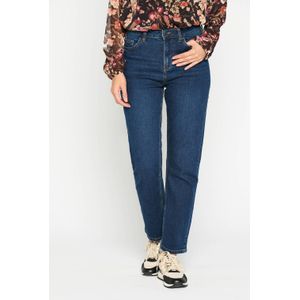 LOLALIZA Straight Fit Jeans Dark Blue Denim