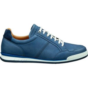 Van Lier Magnus Nubuck Sneakers Blauw