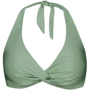 Barts voorgevormde halter bikinitop Isla groen