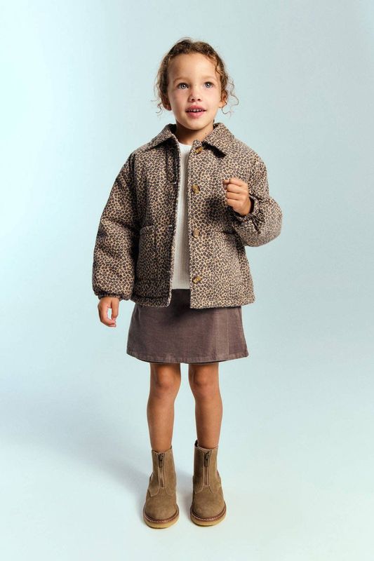 Mango Kids tussenjas bruin