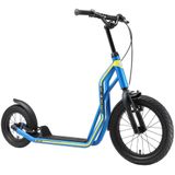 STAR SCOOTER autoped 16 inch + 12 inch, blauw