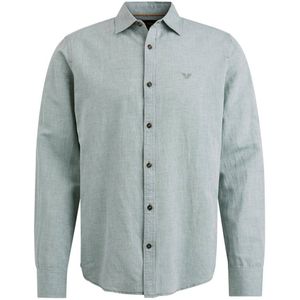 PME Legend regular fit overhemd met logo groen
