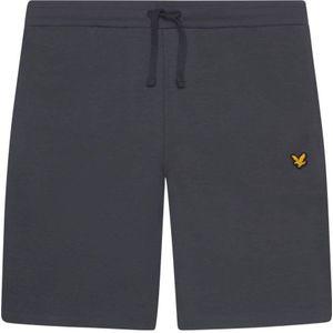 Lyle & Scott sweatshort donkerbruin