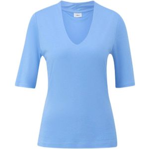 s.Oliver BLACK LABEL T-shirt lichtblauw