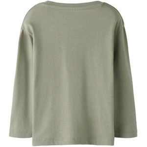 NAME IT MINI longsleeve grijsgroen