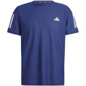 adidas Performance hardloopshirt donkerblauw