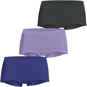 Björn Borg short (set van 3) lila/blauw/groen