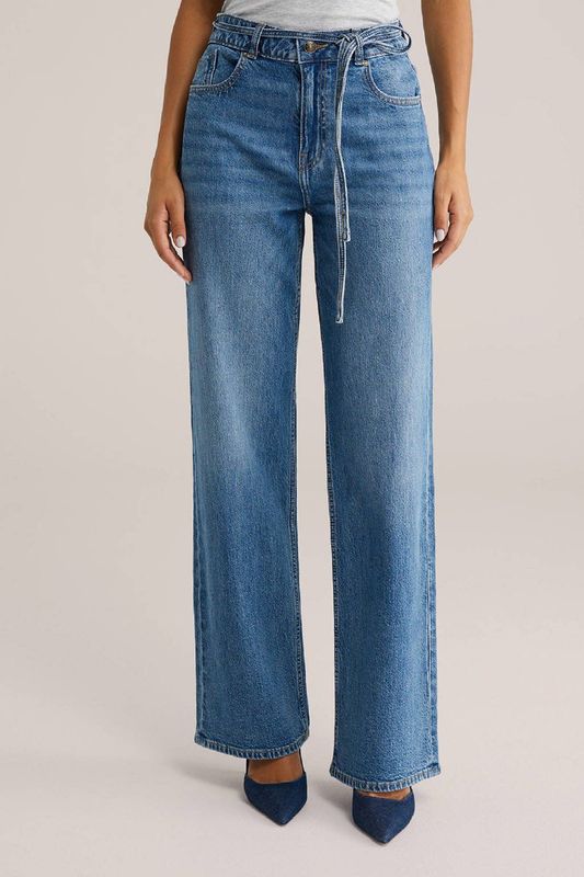 WE Fashion - Blue Ridge - Jeans - Denim - Brede Pasvorm