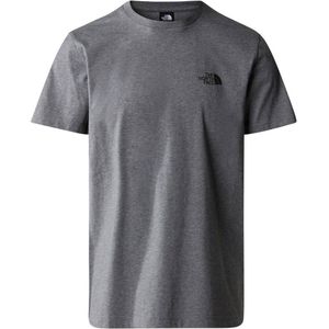 The North Face T-shirt Simple Dome grijs melange