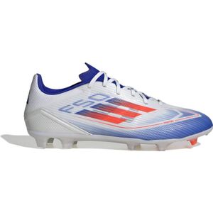adidas Performance F50 League Senior voetbalschoenen wit/rood/blauw