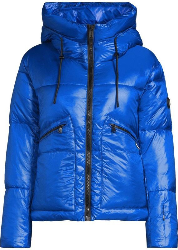 Khujo gewatteerde jas blauw