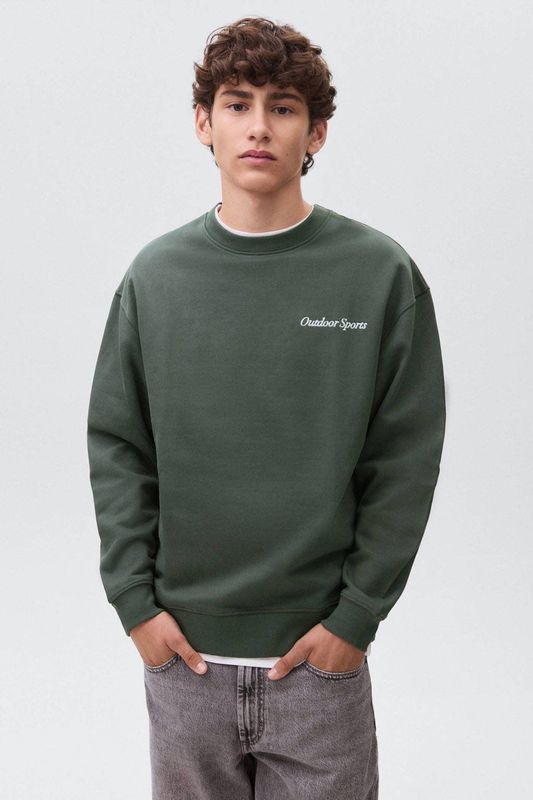 MANGO TEEN sweater groen