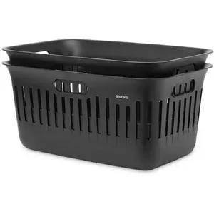 Flexibele kuip emmer/wasmand vierkant groen 40 liter 42 x 42 cm | Fun