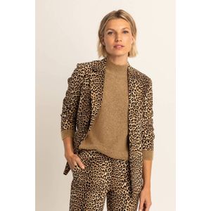 Expresso - Travelstof Regular Blazer - Beige