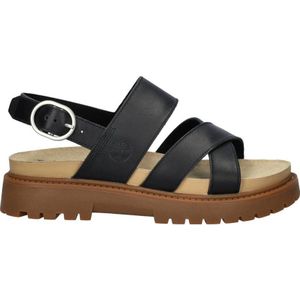 Timberland Clairemont Way leren sandalen zwart