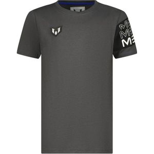 Vingino x Messi T-shirt Jumal met logo donkergrijs