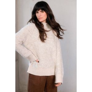 YEST - Concha Tops - Sand/Melange - Sweater