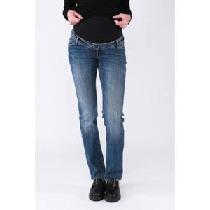 LOVE2WAIT zwangerschaps straight leg jeans Grace stonewashed