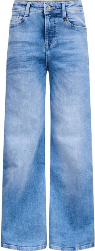 Retour Jeans - Skoura - Wide Leg Jeans - Medium Blue Denim - 5-Pocket Model