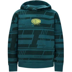 Retour Performance - Hoodie - Groen - Met Capuchon - All Over Print