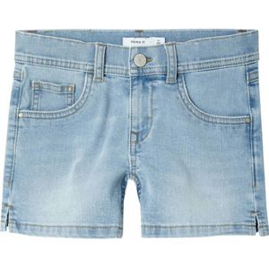 NAME IT KIDS slim fit denim short NKFSALLI light blue denim