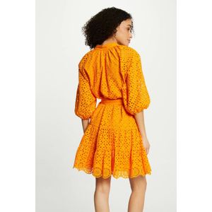 Morgan trapeze jurk oranje