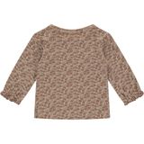 A Tiny Story gebloemde longsleeve bruin