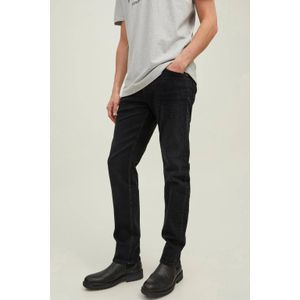 JACK & JONES JEANS INTELLIGENCE tapered fit jeans JJIMIKE JJORIGINAL jos 111 black denim