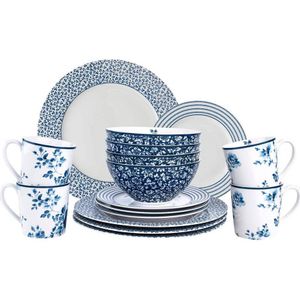 Laura Ashley Blueprint Collectables Laura Ashley Giftset 16 Delig Dinnerset