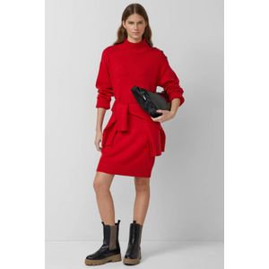 s.Oliver wollen korte jurk rood