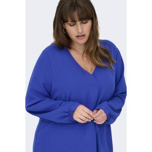 ONLY CARMAKOMA - Blouse - V-Hals - 3/4 Mouwen - Regular Fit