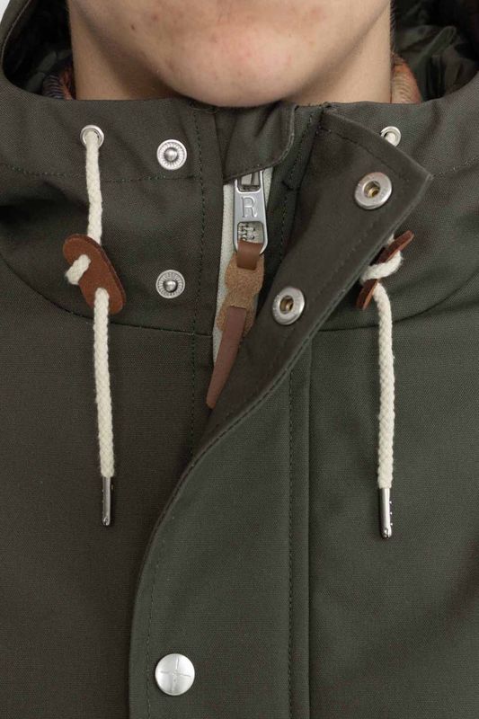 Revolution - Parka Jacket - Olijfgroen - Heren