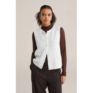 WE Fashion gilet wit