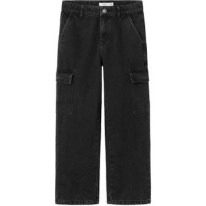 NAME IT KIDS wide leg jeans NKFROSE black